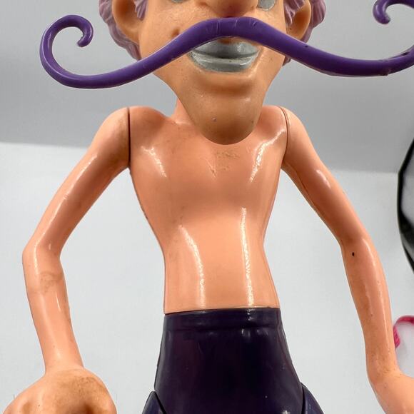 Vintage Purple Pieman Villain Strawberry Shortcake NO Clothes Action Figure Doll - Picture 4 of 10